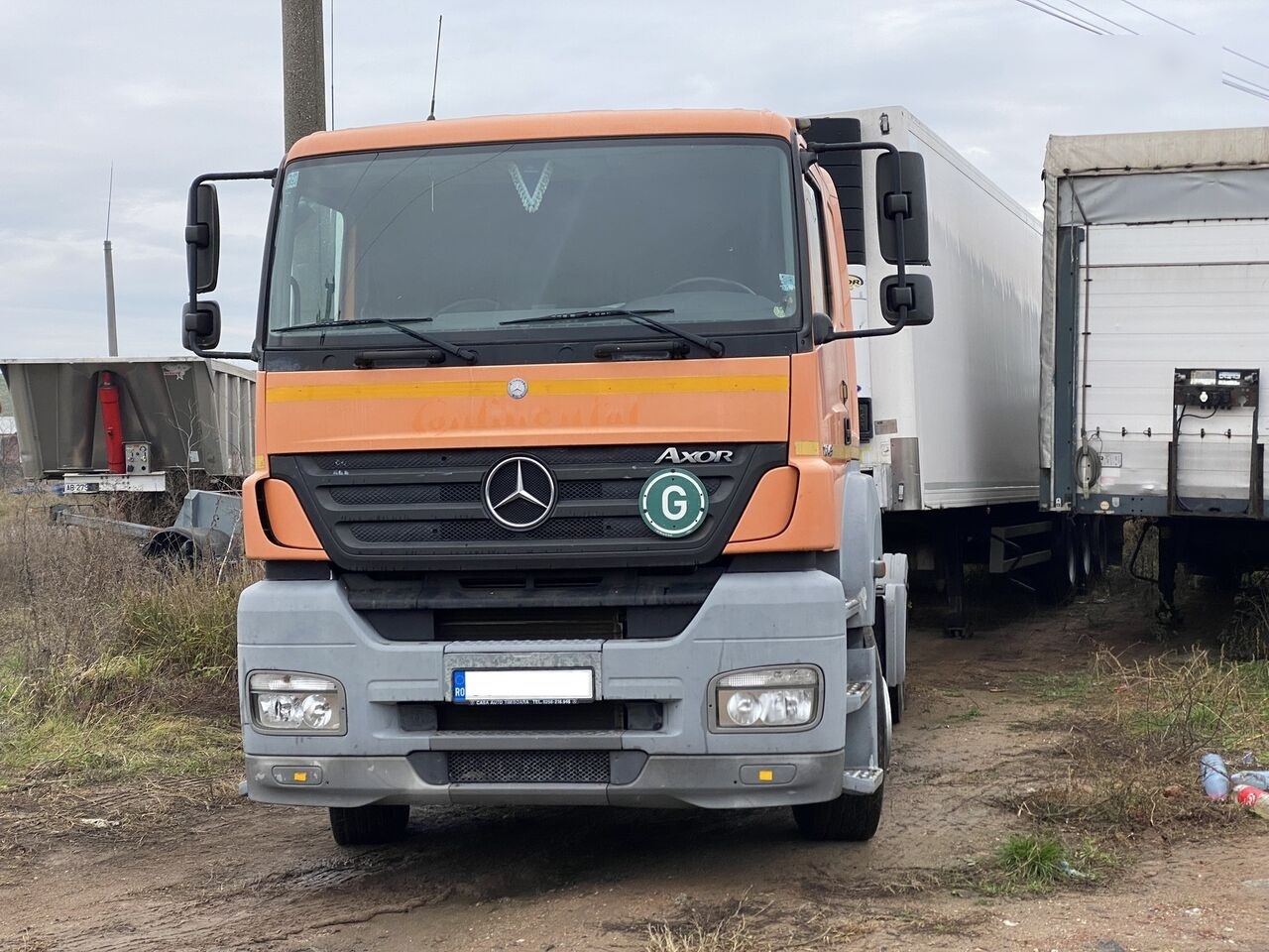 Mercedes-Benz Axor MP2 1843 - Τράκτορας: φωτογραφία 3 Mercedes-Benz Axor MP2 1843 - Τράκτορας: φωτογραφία 3
