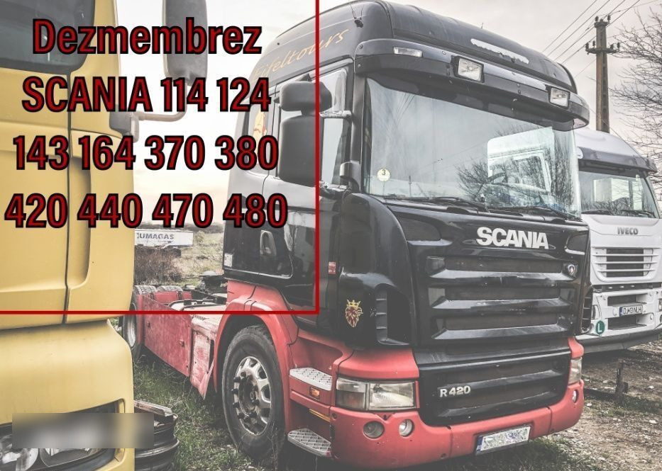 Scania 370 ,420, 440r 470 480 L 112 113 Piese Dezmembrari - Τράκτορας: φωτογραφία 1 Scania 370 ,420, 440r 470 480 L 112 113 Piese Dezmembrari - Τράκτορας: φωτογραφία 1