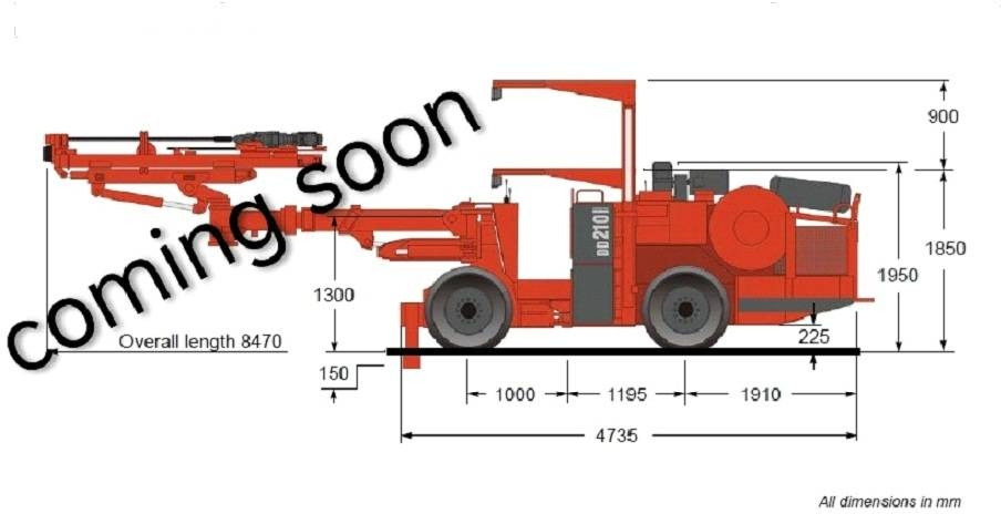 Sandvik DD 210 - Μηχάνημα διάνοιξης σηράγγων: φωτογραφία 1 Sandvik DD 210 - Μηχάνημα διάνοιξης σηράγγων: φωτογραφία 1