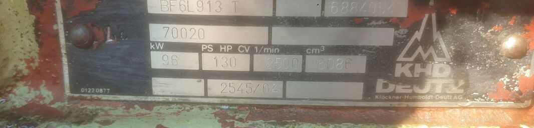 Deutz BF6L913T - Κινητήρας για Φορτηγό: φωτογραφία 3 Deutz BF6L913T - Κινητήρας για Φορτηγό: φωτογραφία 3