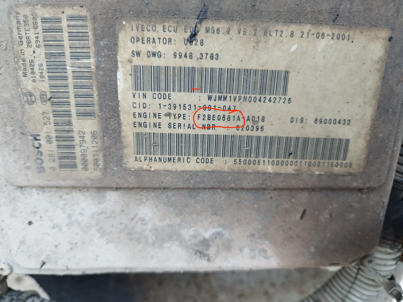 IVECO Cursor 8 F2BE0681A IVECO EuroTrakker, Euromover, Eurotech, Irisbus Citelis, Stralis, Trakker - Κινητήρας για Φορτηγό: φωτογραφία 4 IVECO Cursor 8 F2BE0681A IVECO EuroTrakker, Euromover, Eurotech, Irisbus Citelis, Stralis, Trakker - Κινητήρας για Φορτηγό: φωτογραφία 4