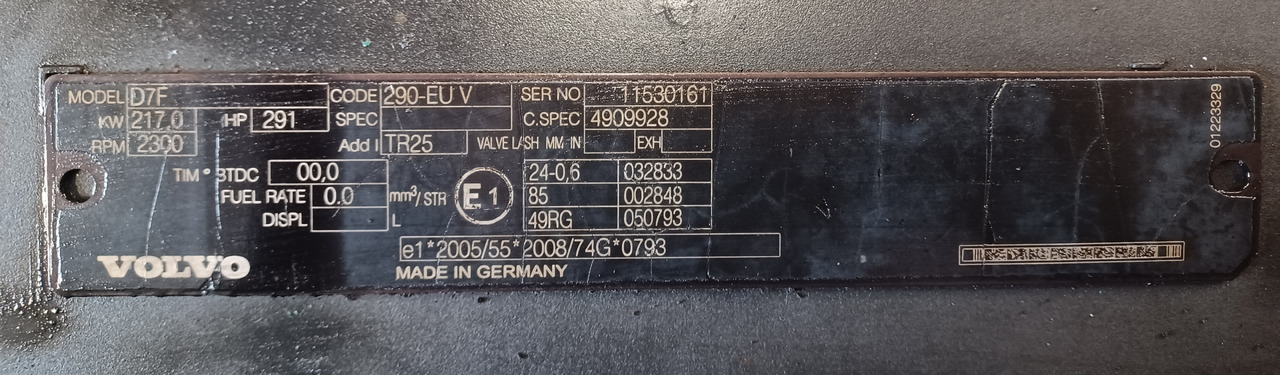 Volvo D7F Volvo FL - Κινητήρας για Φορτηγό: φωτογραφία 3 Volvo D7F Volvo FL - Κινητήρας για Φορτηγό: φωτογραφία 3