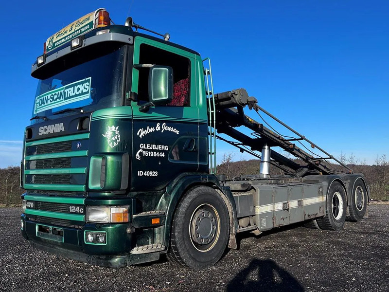 Scania R124-470 Analog tacho. 3 way cable tipper - Φορτηγό με σύστημα καλωδίων: φωτογραφία 1 Scania R124-470 Analog tacho. 3 way cable tipper - Φορτηγό με σύστημα καλωδίων: φωτογραφία 1