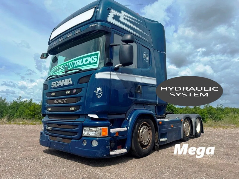 Scania R450 Mega 105cm Twensteer. Hydr. system. Air / Air suspension. - Τράκτορας: φωτογραφία 1 Scania R450 Mega 105cm Twensteer. Hydr. system. Air / Air suspension. - Τράκτορας: φωτογραφία 1