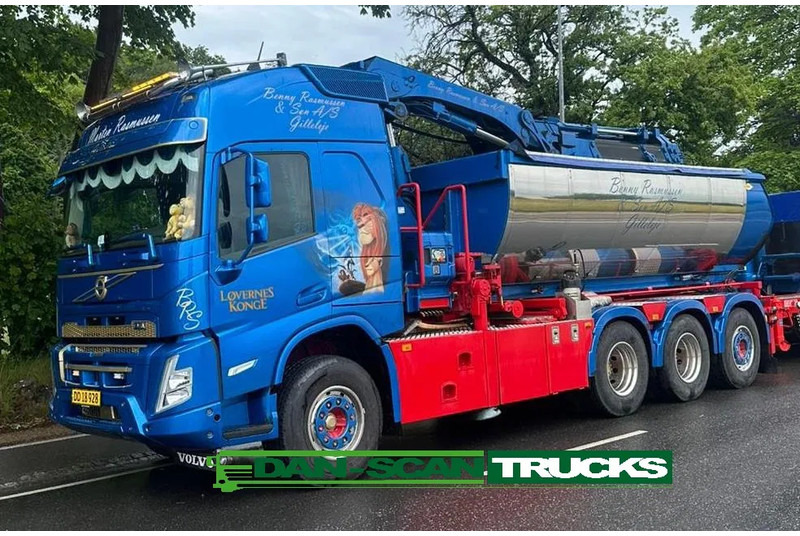 Volvo FM 500 Cable tipper . Hiab 302 crane.no box - Φορτηγό με γερανό: φωτογραφία 1 Volvo FM 500 Cable tipper . Hiab 302 crane.no box - Φορτηγό με γερανό: φωτογραφία 1