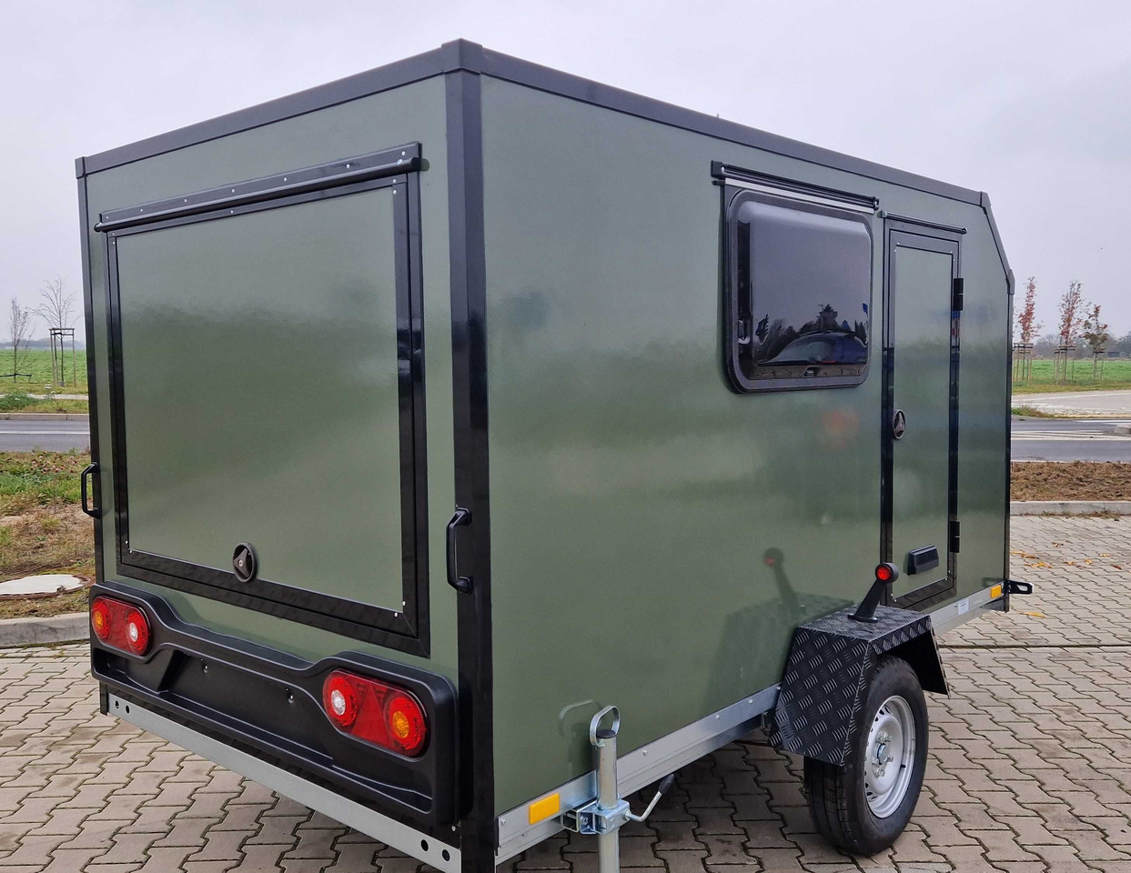 MiniCAMP do lasu na ryby minikempingowa przyczepa wyprawowa - Ρυμουλκούμενο τροχόσπιτο: φωτογραφία 3 MiniCAMP do lasu na ryby minikempingowa przyczepa wyprawowa - Ρυμουλκούμενο τροχόσπιτο: φωτογραφία 3