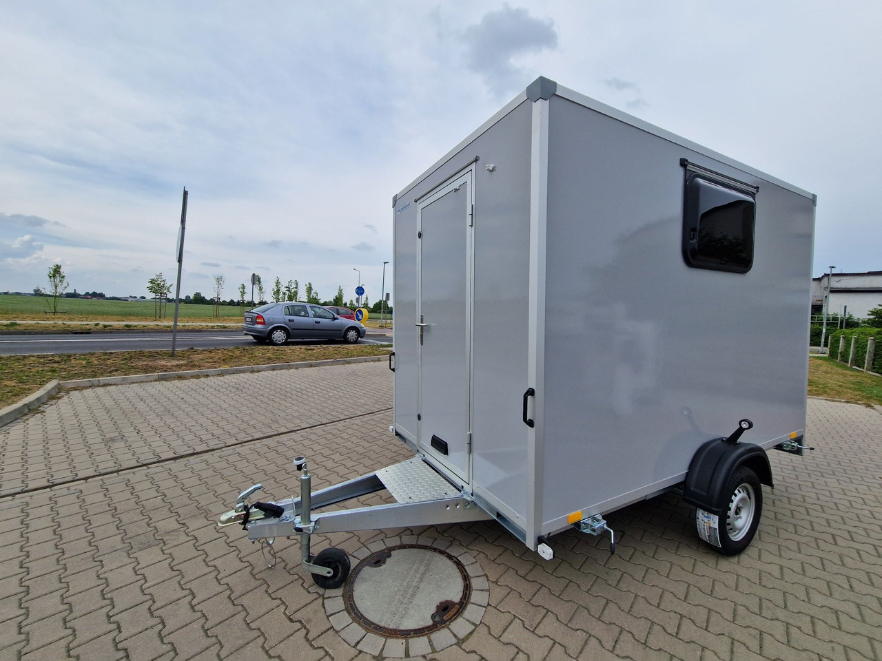 Przyczepa Socjalna Magazyn Budowa Stróżówka Nowa dowolna zabudowa - Σπίτι εμπορευματοκιβωτία, Τρέιλερ: φωτογραφία 3 Przyczepa Socjalna Magazyn Budowa Stróżówka Nowa dowolna zabudowa - Σπίτι εμπορευματοκιβωτία, Τρέιλερ: φωτογραφία 3