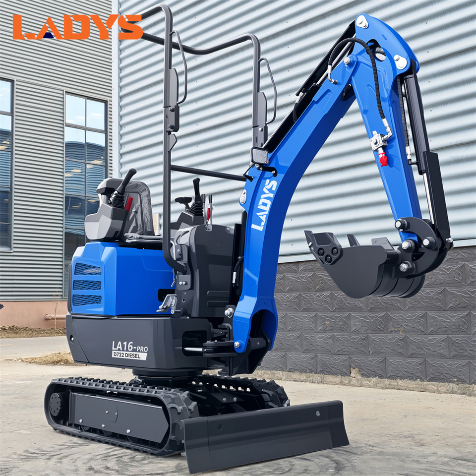 LADYS LA16Pro Mini Excavator CE Certification Kubota Engine(Factory Outlet) Mini Pelle Minibagger Minikoparka Miniexcavadora - Μίνι εκσκαφέας: φωτογραφία 5 LADYS LA16Pro Mini Excavator CE Certification Kubota Engine(Factory Outlet) Mini Pelle Minibagger Minikoparka Miniexcavadora - Μίνι εκσκαφέας: φωτογραφία 5
