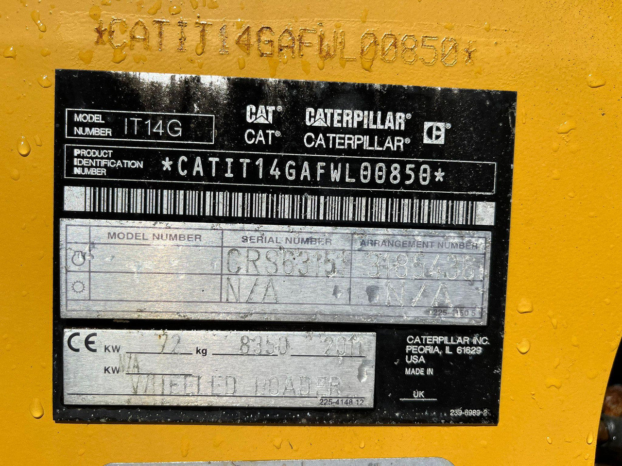 Leasing  Caterpillar IT 14G Caterpillar IT 14G: φωτογραφία 18