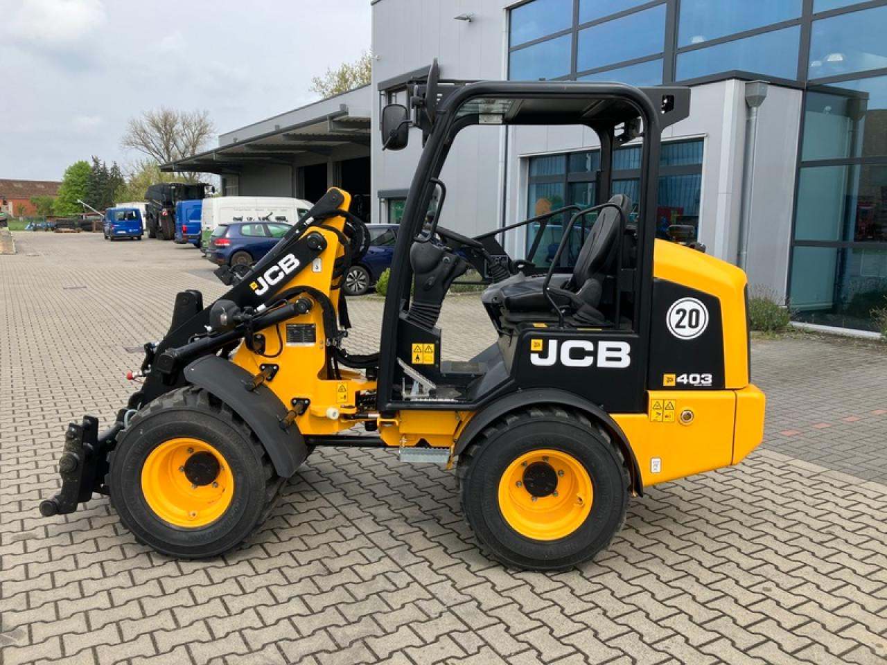 JCB 403 AGRI SMART POWER EURO-AUFNAHME - Ελαστιχοφόρος φορτωτής: φωτογραφία 2 JCB 403 AGRI SMART POWER EURO-AUFNAHME - Ελαστιχοφόρος φορτωτής: φωτογραφία 2