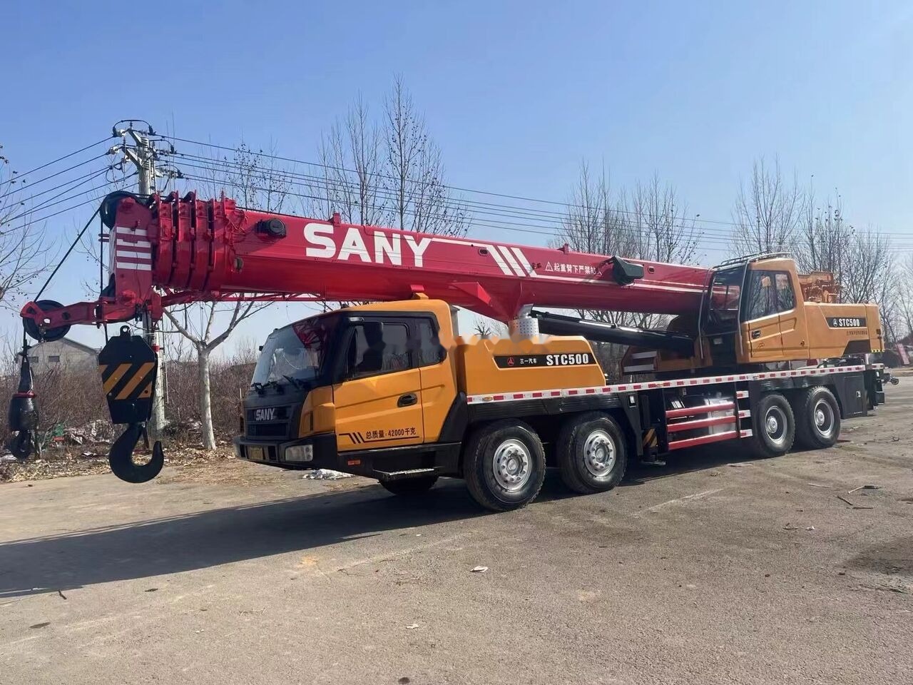 Palfinger Sany STC500 50 60 65 70 80 100 - Τηλεσκοπικός γερανός: φωτογραφία 2 Palfinger Sany STC500 50 60 65 70 80 100 - Τηλεσκοπικός γερανός: φωτογραφία 2