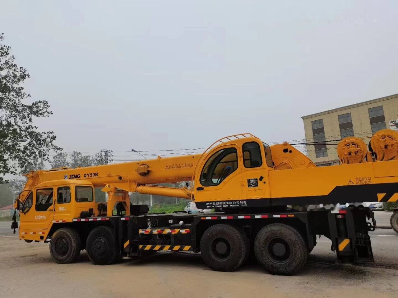 Τηλεσκοπικός γερανός XCMG QY50B QY50K QY70K QY100K QY130K truck crane: φωτογραφία 6