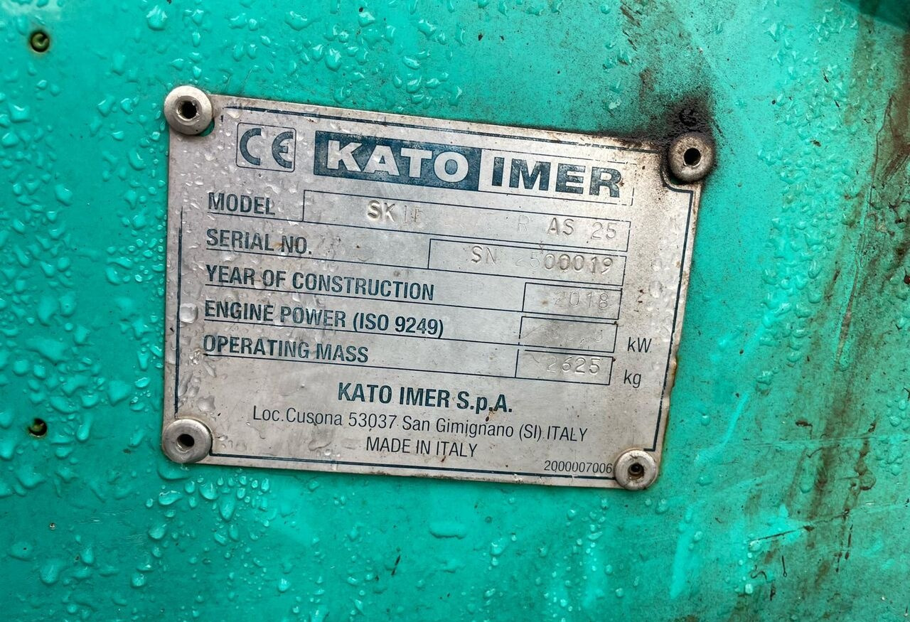 Leasing Kato Imer AS25 Kato Imer AS25: φωτογραφία 11