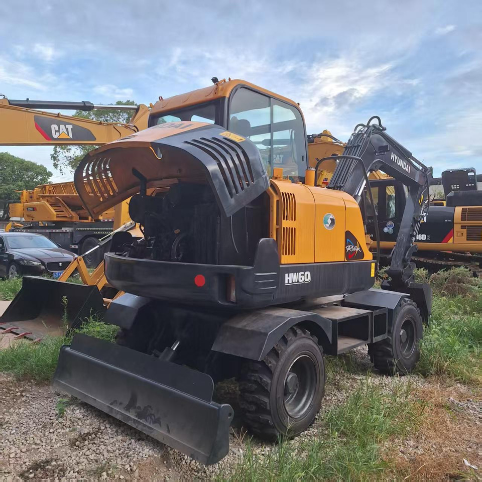 Hyundai HW60  excavator - Τροχοφόρος εκσκαφέας: φωτογραφία 3 Hyundai HW60  excavator - Τροχοφόρος εκσκαφέας: φωτογραφία 3