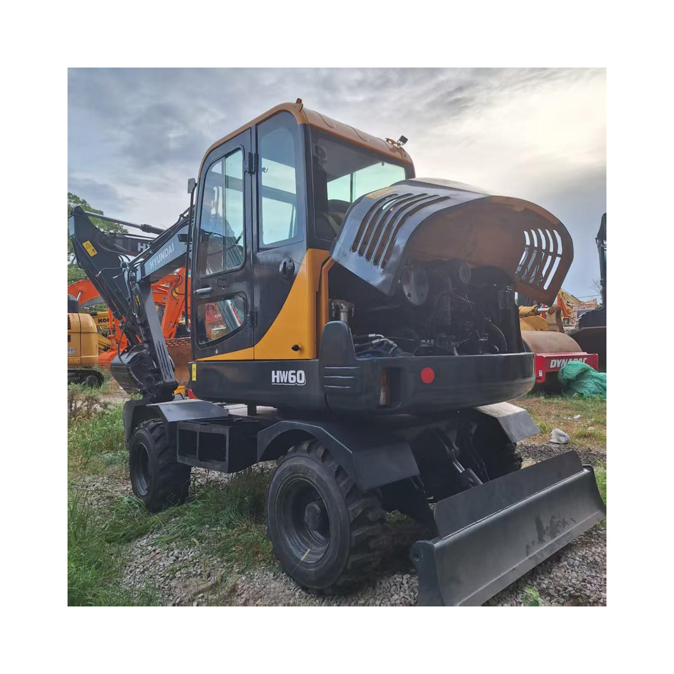Hyundai HW60  excavator - Τροχοφόρος εκσκαφέας: φωτογραφία 3 Hyundai HW60  excavator - Τροχοφόρος εκσκαφέας: φωτογραφία 3