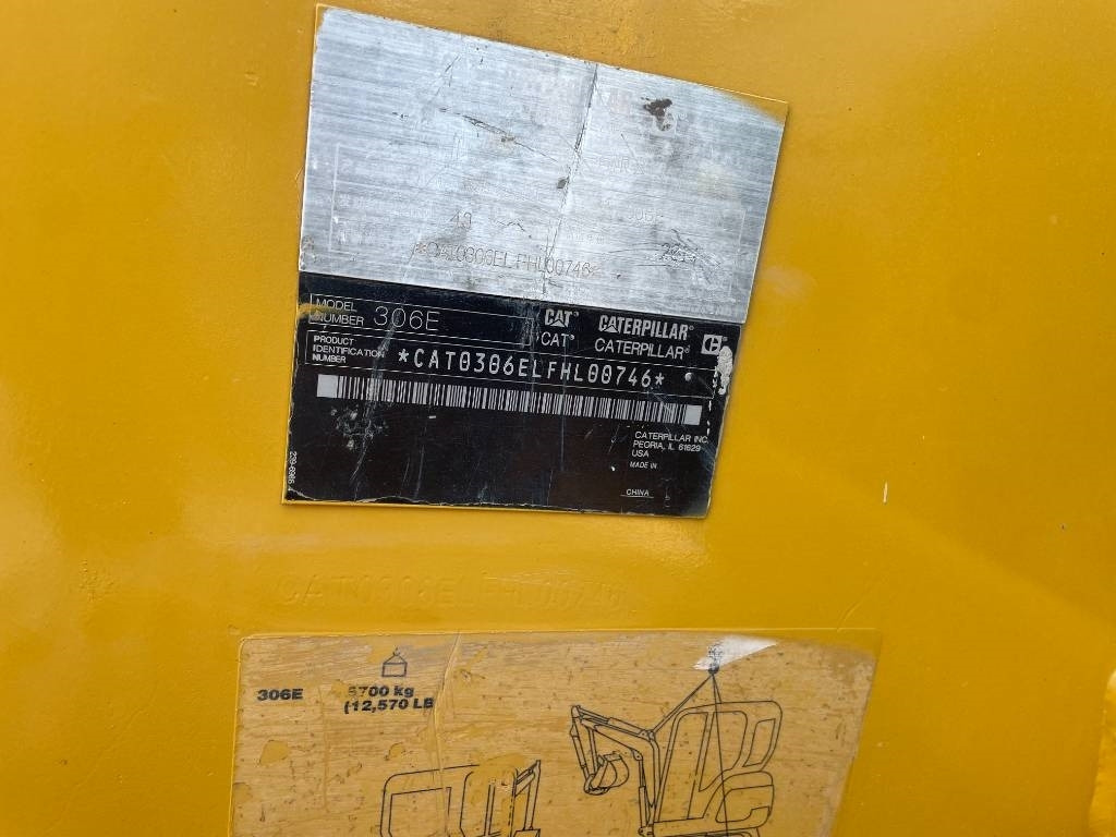 CAT 306 - Μίνι εκσκαφέας: φωτογραφία 2 CAT 306 - Μίνι εκσκαφέας: φωτογραφία 2