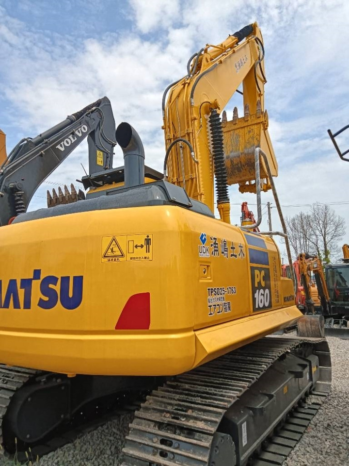 Komatsu PC 160 - Ερπυστριοφόρος εκσκαφέας: φωτογραφία 4 Komatsu PC 160 - Ερπυστριοφόρος εκσκαφέας: φωτογραφία 4
