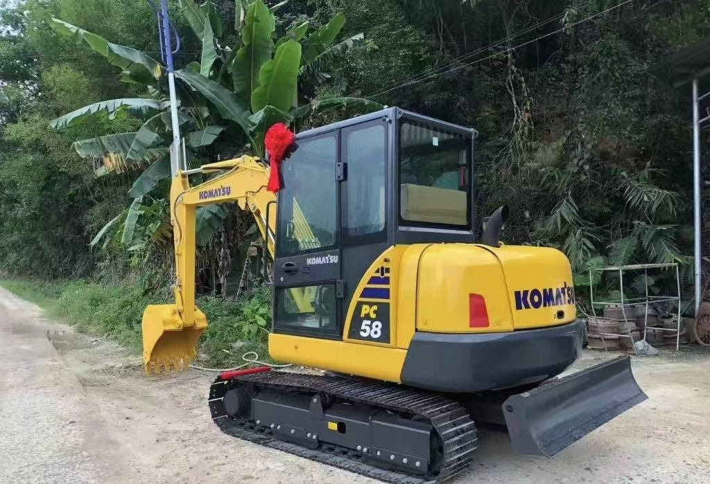 Komatsu PC 58 - Μίνι εκσκαφέας: φωτογραφία 1 Komatsu PC 58 - Μίνι εκσκαφέας: φωτογραφία 1