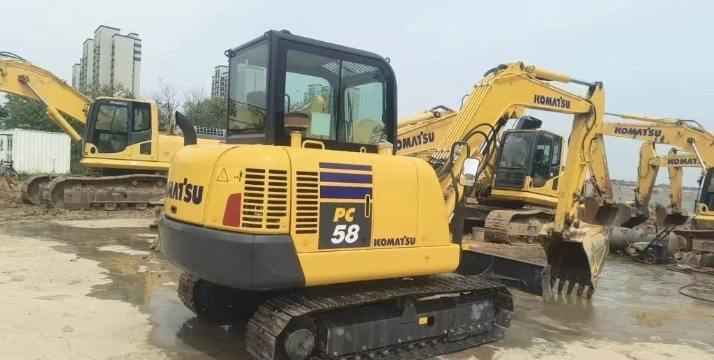Komatsu PC 58 - Μίνι εκσκαφέας: φωτογραφία 4 Komatsu PC 58 - Μίνι εκσκαφέας: φωτογραφία 4