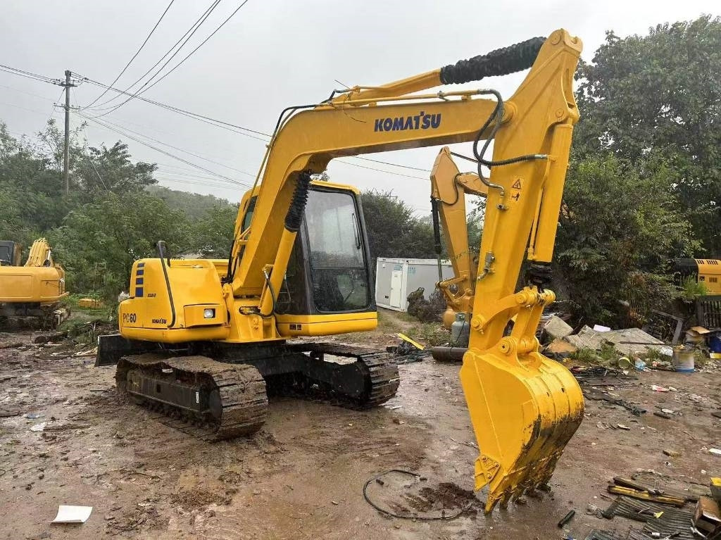 Komatsu PC 60 - Μίνι εκσκαφέας: φωτογραφία 3 Komatsu PC 60 - Μίνι εκσκαφέας: φωτογραφία 3