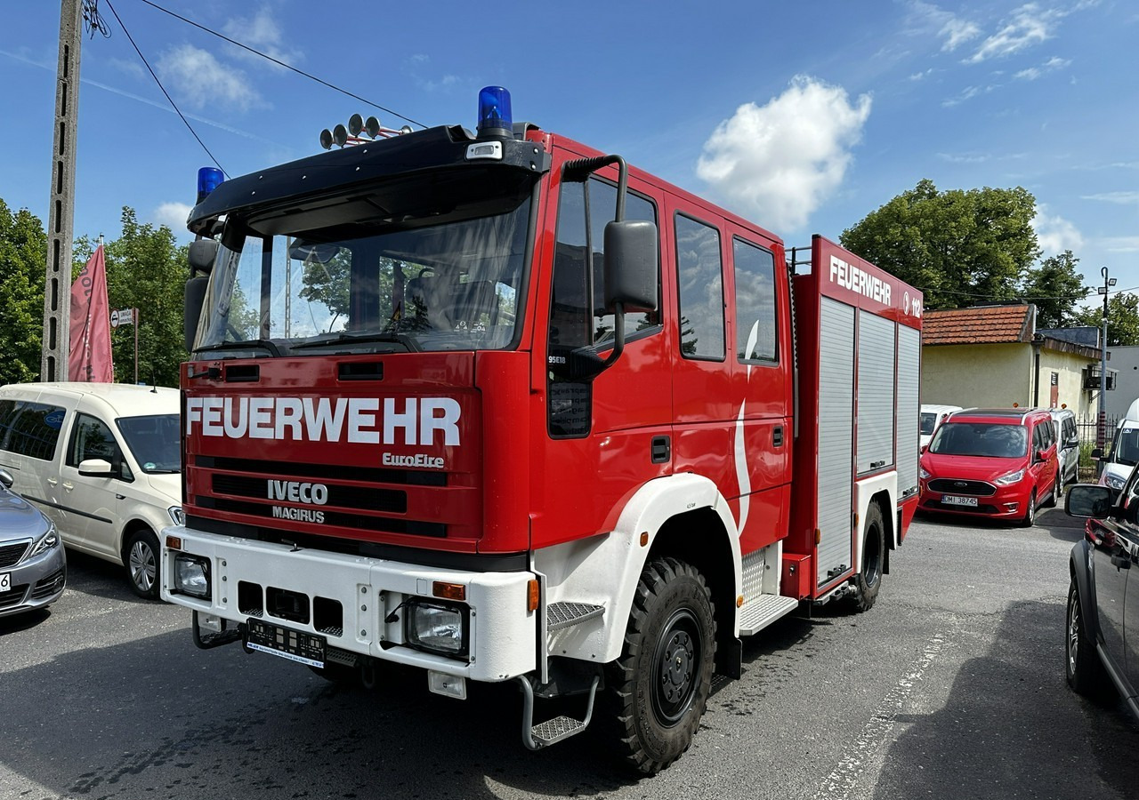 Iveco Inny Iveco Iveco Magirus FF95E Straż Pożarna Gaśnicza 4X4 Metz 96 jak Nowa - Πυροσβεστικό όχημα: φωτογραφία 1 Iveco Inny Iveco Iveco Magirus FF95E Straż Pożarna Gaśnicza 4X4 Metz 96 jak Nowa - Πυροσβεστικό όχημα: φωτογραφία 1
