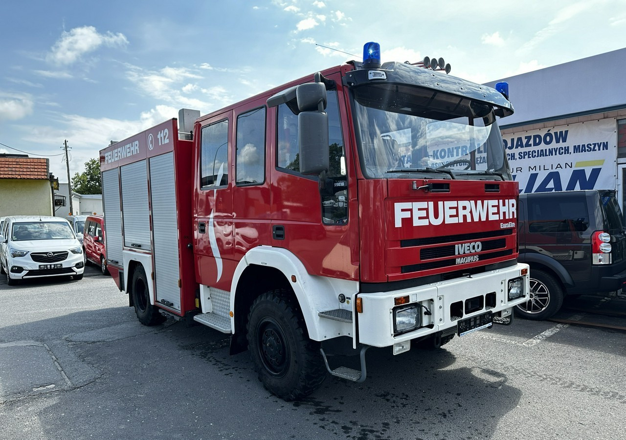 Iveco Inny Iveco Iveco Magirus FF95E Straż Pożarna Gaśnicza 4X4 Metz 96 jak Nowa - Πυροσβεστικό όχημα: φωτογραφία 2 Iveco Inny Iveco Iveco Magirus FF95E Straż Pożarna Gaśnicza 4X4 Metz 96 jak Nowa - Πυροσβεστικό όχημα: φωτογραφία 2