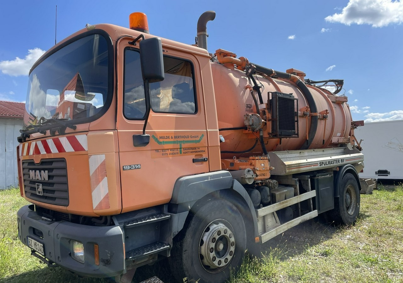 MAN Inny MAN Man 19-314 Wuko asenizacyjny kanalizacja - Όχημα εκκένωσης βόθρων: φωτογραφία 3 MAN Inny MAN Man 19-314 Wuko asenizacyjny kanalizacja - Όχημα εκκένωσης βόθρων: φωτογραφία 3