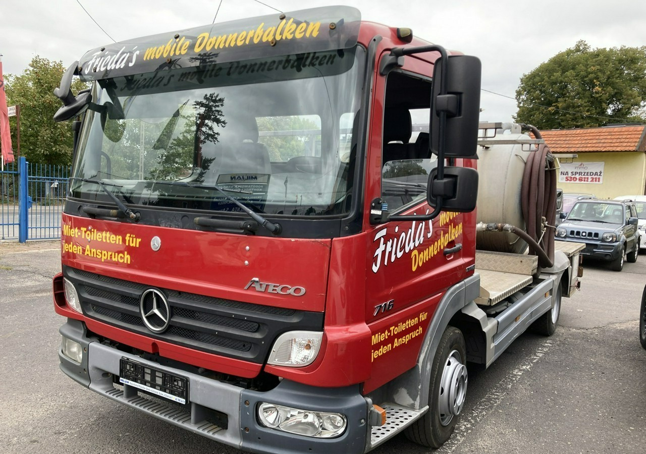 Mercedes-Benz Atego Atego716 Toitoi dowywozu WC Asanizacyjny Wuko Kanalizacja Toi Toi 20 - Όχημα εκκένωσης βόθρων: φωτογραφία 4 Mercedes-Benz Atego Atego716 Toitoi dowywozu WC Asanizacyjny Wuko Kanalizacja Toi Toi 20 - Όχημα εκκένωσης βόθρων: φωτογραφία 4