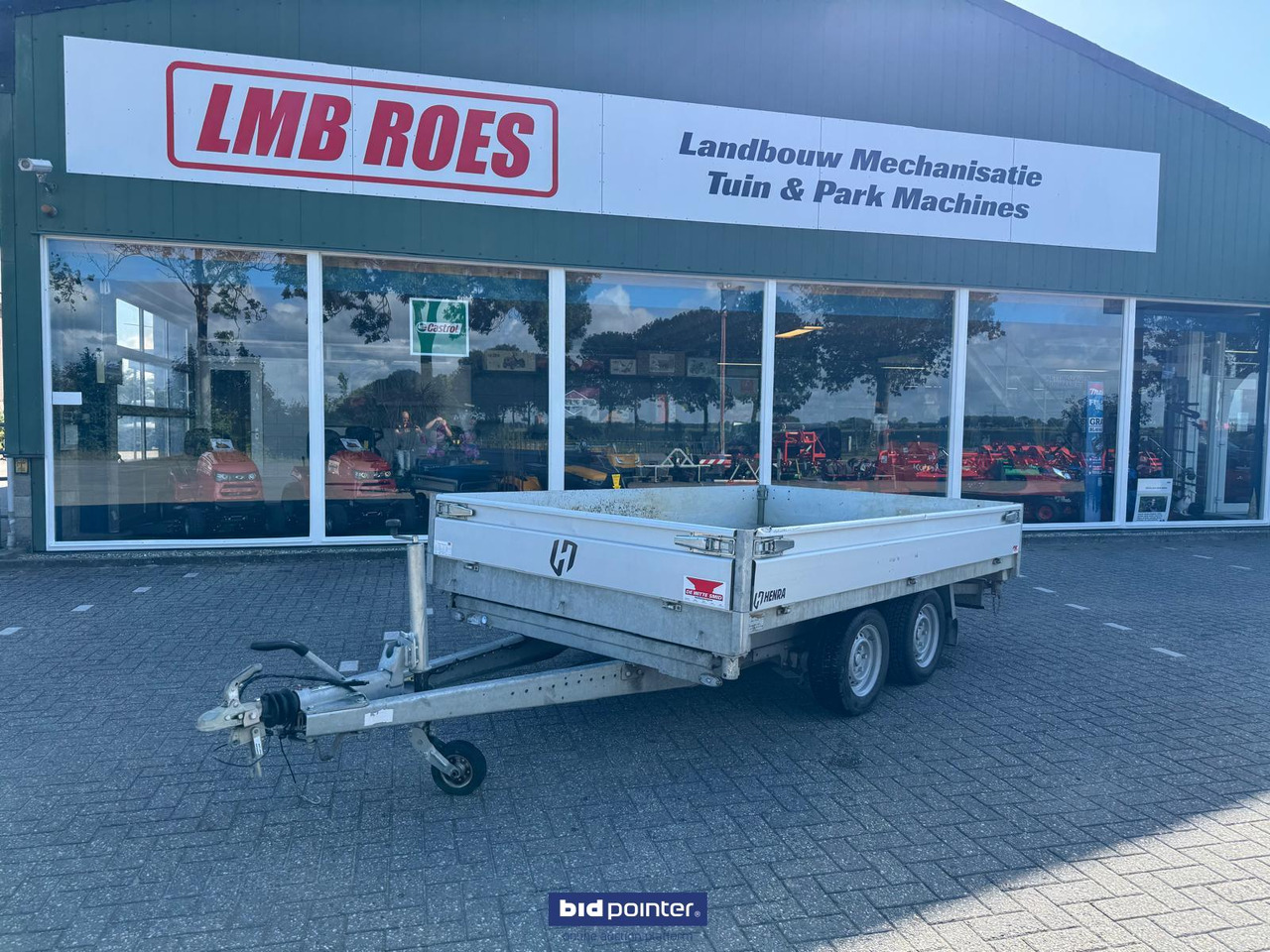 Henra KP27- 3318 3 zijdige kiep aanhangwagen aanhanger - Ρυμούλκα ανατρεπόμενο: φωτογραφία 2 Henra KP27- 3318 3 zijdige kiep aanhangwagen aanhanger - Ρυμούλκα ανατρεπόμενο: φωτογραφία 2