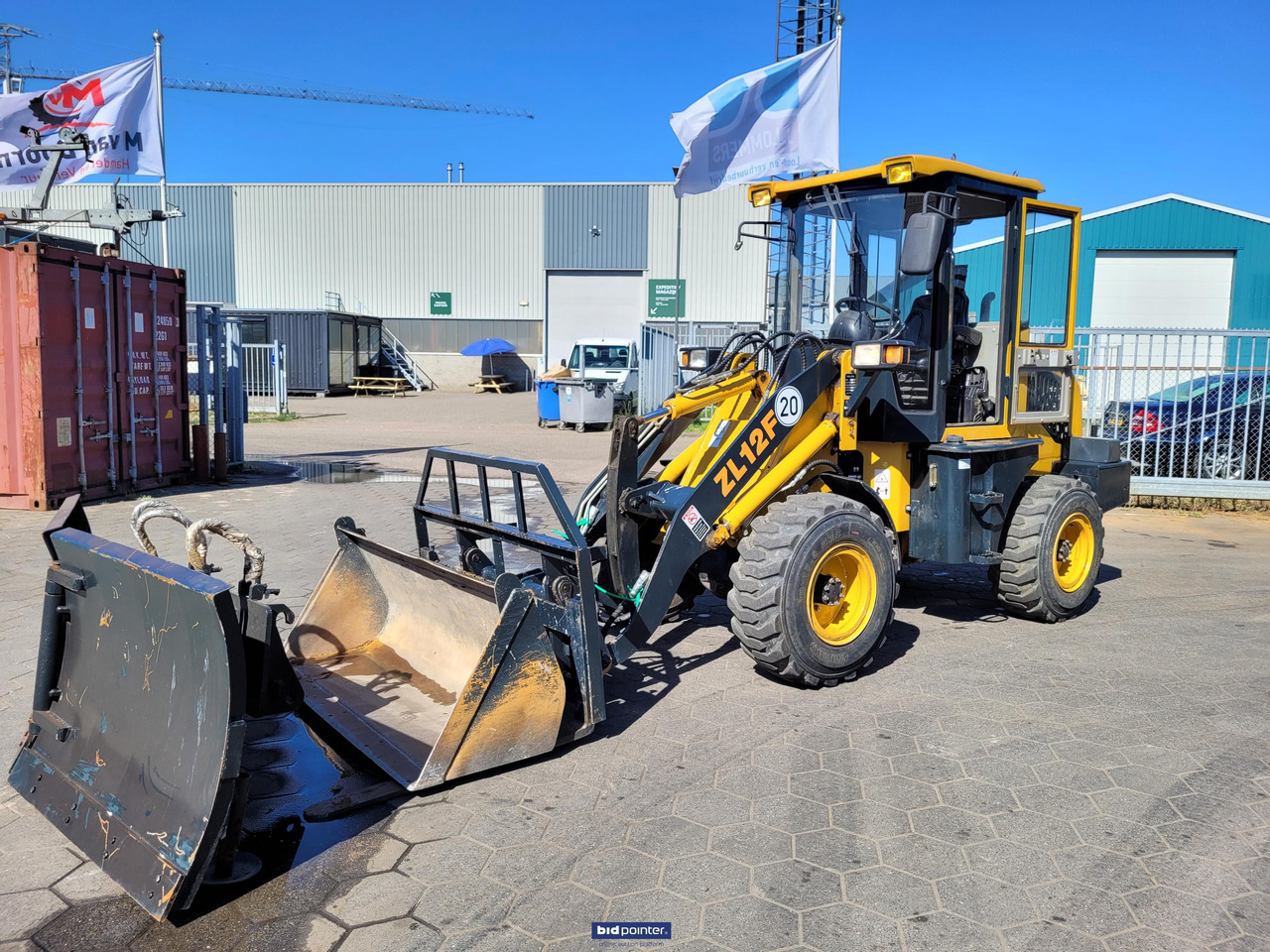 Hytec zl 12 f - Ελαστιχοφόρος φορτωτής: φωτογραφία 1 Hytec zl 12 f - Ελαστιχοφόρος φορτωτής: φωτογραφία 1