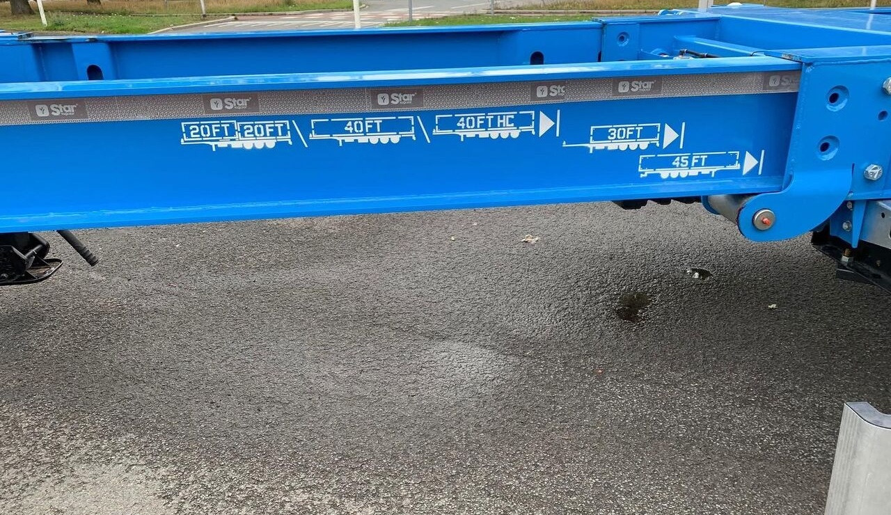Star Yagcilar Telescopic container carrier - Επικαθήμενο μεταφοράς εμπορευματοκιβωτίων/ Κινητό αμάξωμα: φωτογραφία 4 Star Yagcilar Telescopic container carrier - Επικαθήμενο μεταφοράς εμπορευματοκιβωτίων/ Κινητό αμάξωμα: φωτογραφία 4