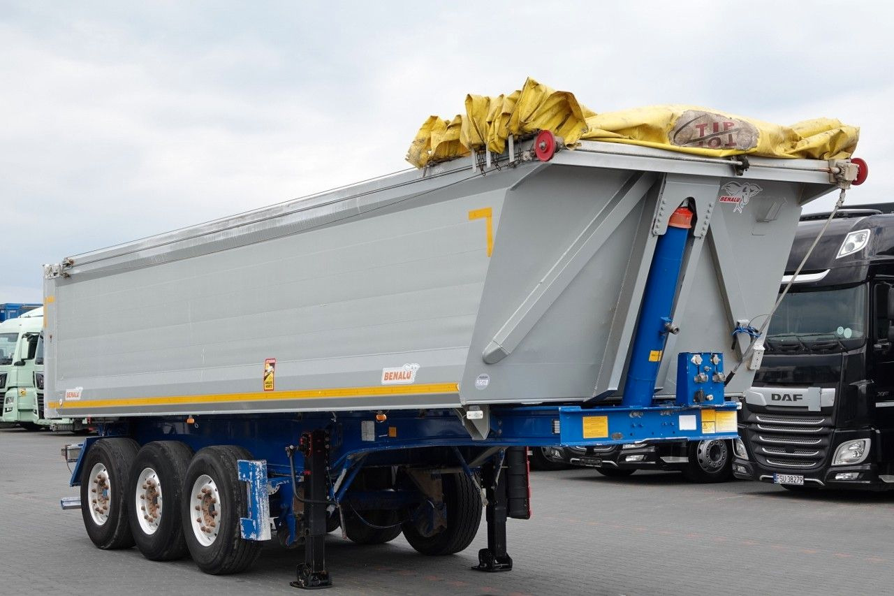 Benalu WYWROTKA / 26 m3 / ALUMINIOWA / OŚ PODNOSZONA / - Επικαθήμενο ανατρεπόμενο: φωτογραφία 1 Benalu WYWROTKA / 26 m3 / ALUMINIOWA / OŚ PODNOSZONA / - Επικαθήμενο ανατρεπόμενο: φωτογραφία 1