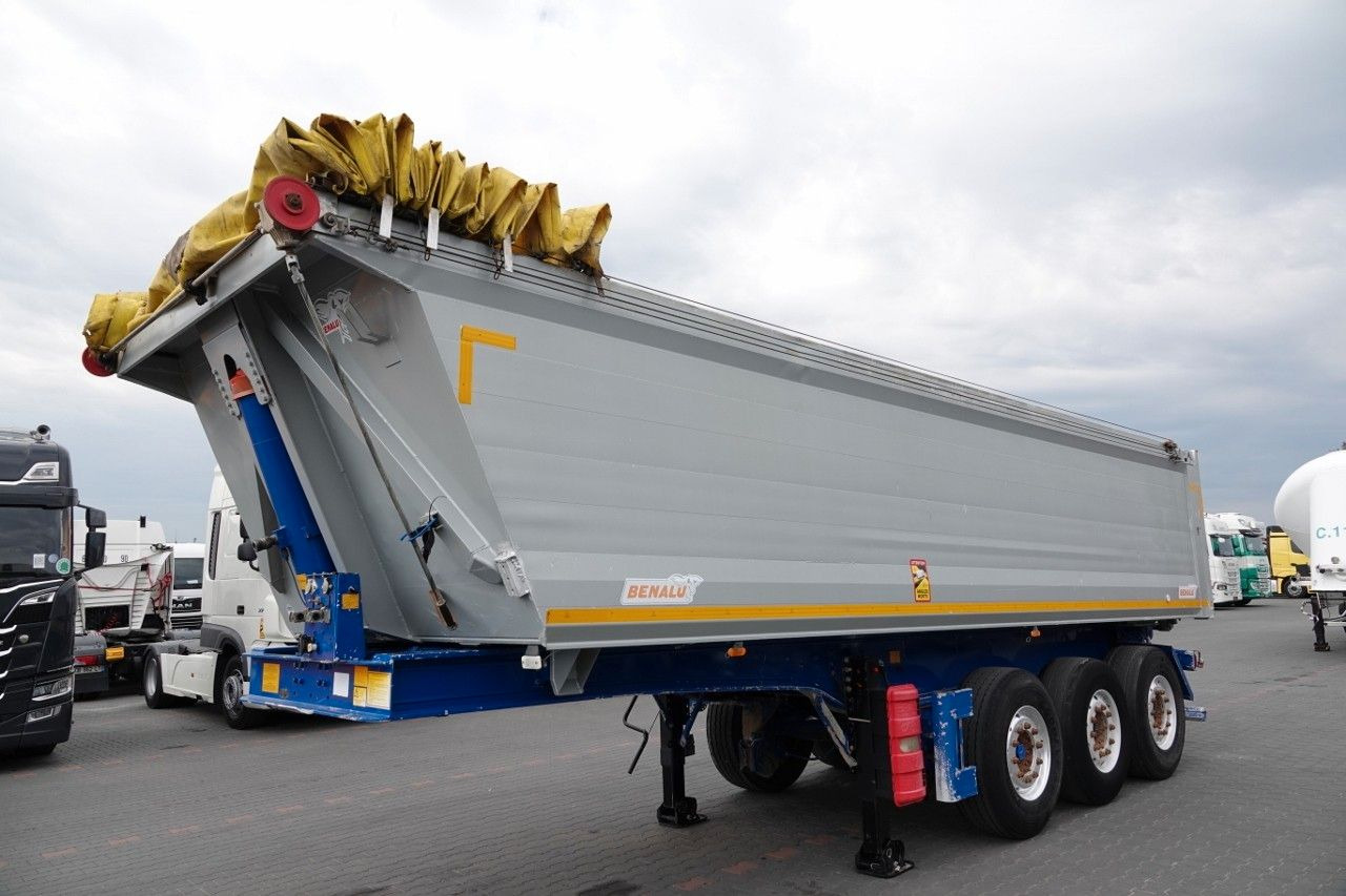 Benalu WYWROTKA / 26 m3 / ALUMINIOWA / OŚ PODNOSZONA / - Επικαθήμενο ανατρεπόμενο: φωτογραφία 3 Benalu WYWROTKA / 26 m3 / ALUMINIOWA / OŚ PODNOSZONA / - Επικαθήμενο ανατρεπόμενο: φωτογραφία 3