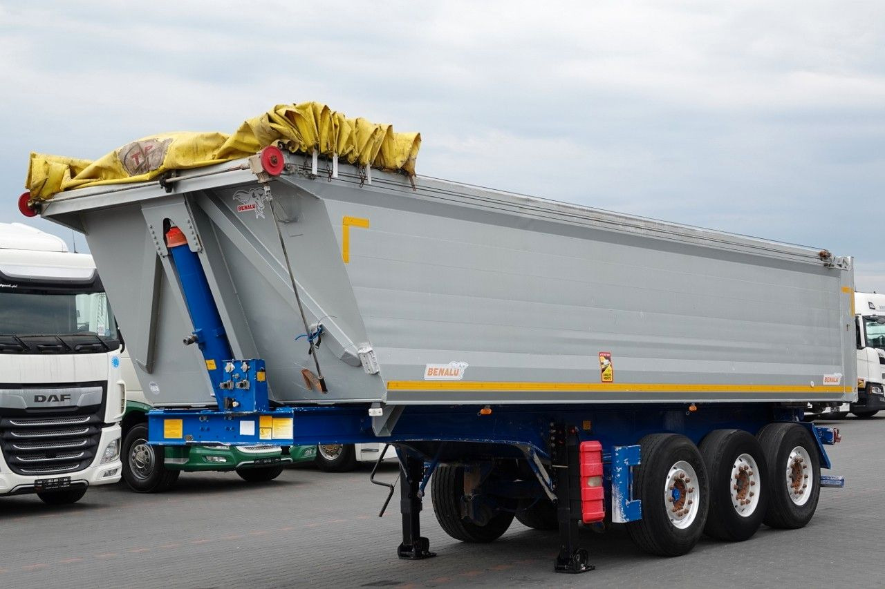 Benalu WYWROTKA / 26 m3 / ALUMINIOWA / OŚ PODNOSZONA / - Επικαθήμενο ανατρεπόμενο: φωτογραφία 2 Benalu WYWROTKA / 26 m3 / ALUMINIOWA / OŚ PODNOSZONA / - Επικαθήμενο ανατρεπόμενο: φωτογραφία 2