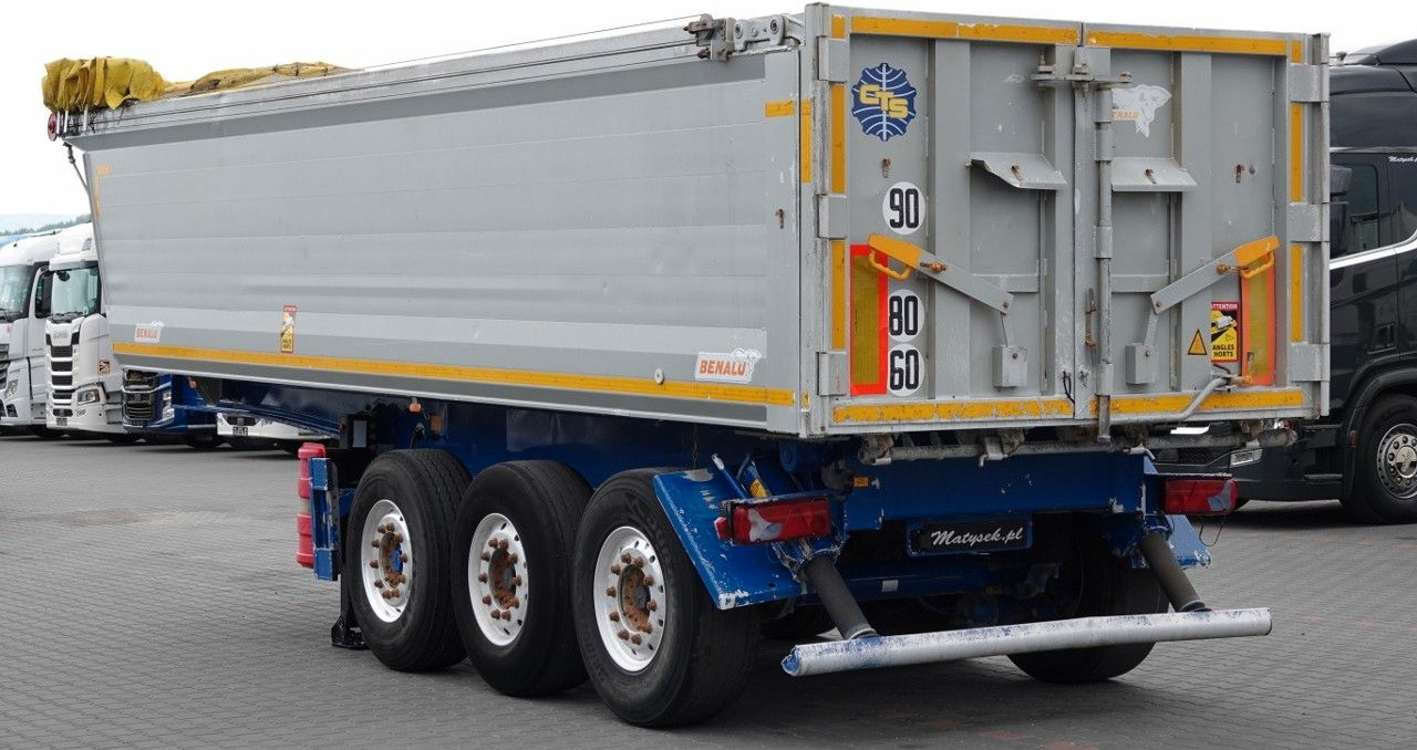 Benalu WYWROTKA / 26 m3 / ALUMINIOWA / OŚ PODNOSZONA / - Επικαθήμενο ανατρεπόμενο: φωτογραφία 5 Benalu WYWROTKA / 26 m3 / ALUMINIOWA / OŚ PODNOSZONA / - Επικαθήμενο ανατρεπόμενο: φωτογραφία 5