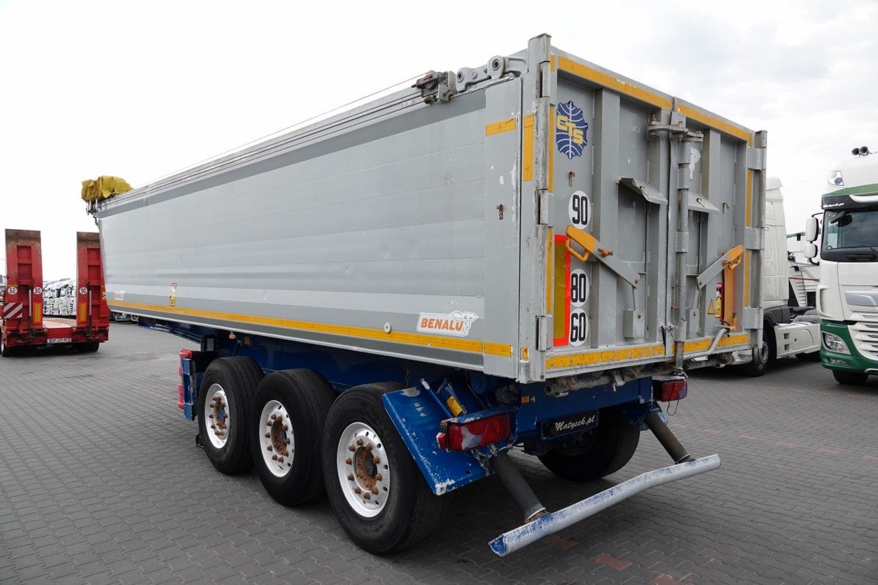 Benalu WYWROTKA / 26 m3 / ALUMINIOWA / OŚ PODNOSZONA / - Επικαθήμενο ανατρεπόμενο: φωτογραφία 4 Benalu WYWROTKA / 26 m3 / ALUMINIOWA / OŚ PODNOSZONA / - Επικαθήμενο ανατρεπόμενο: φωτογραφία 4