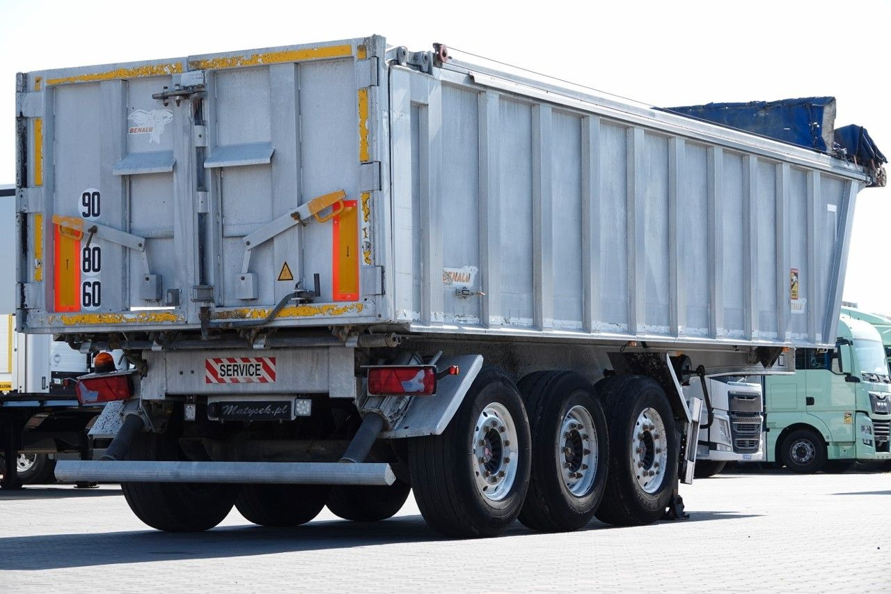 Benalu WYWROTKA / 28 m3 / ALUMINIOWA / OŚ PODNOSZONA / - Επικαθήμενο ανατρεπόμενο: φωτογραφία 5 Benalu WYWROTKA / 28 m3 / ALUMINIOWA / OŚ PODNOSZONA / - Επικαθήμενο ανατρεπόμενο: φωτογραφία 5