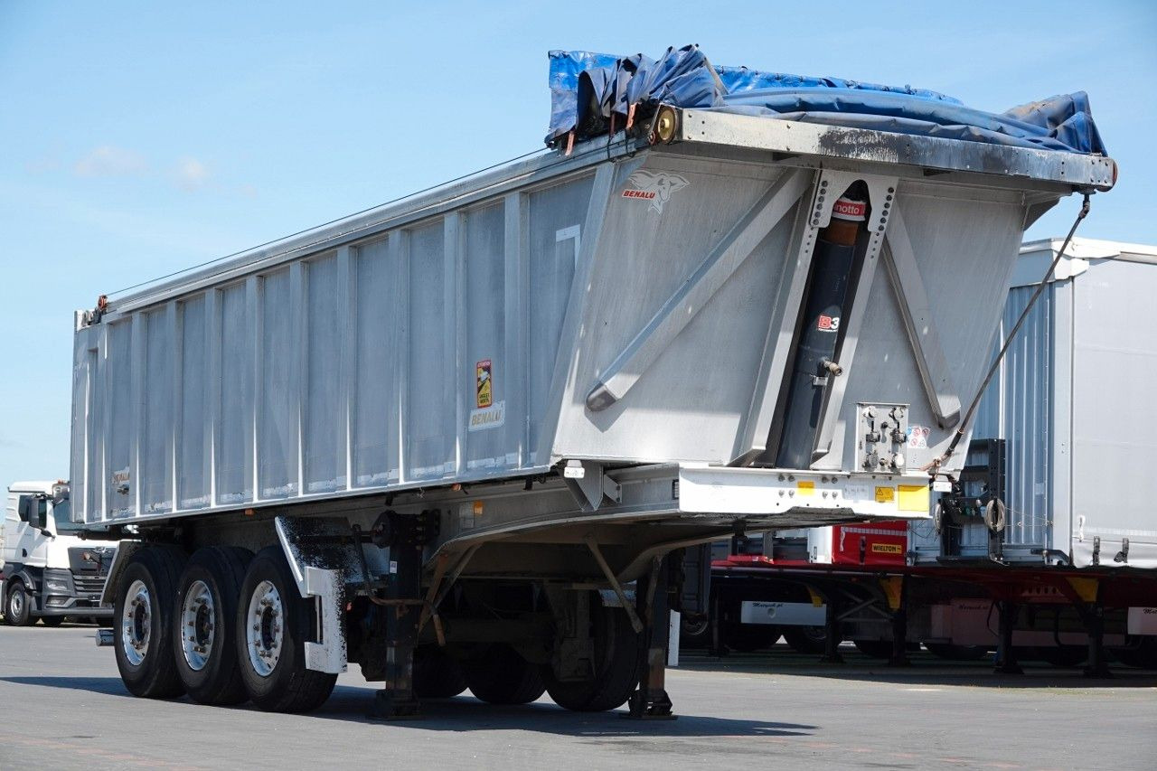 Benalu WYWROTKA / 28 m3 / ALUMINIOWA / OŚ PODNOSZONA / - Επικαθήμενο ανατρεπόμενο: φωτογραφία 1 Benalu WYWROTKA / 28 m3 / ALUMINIOWA / OŚ PODNOSZONA / - Επικαθήμενο ανατρεπόμενο: φωτογραφία 1