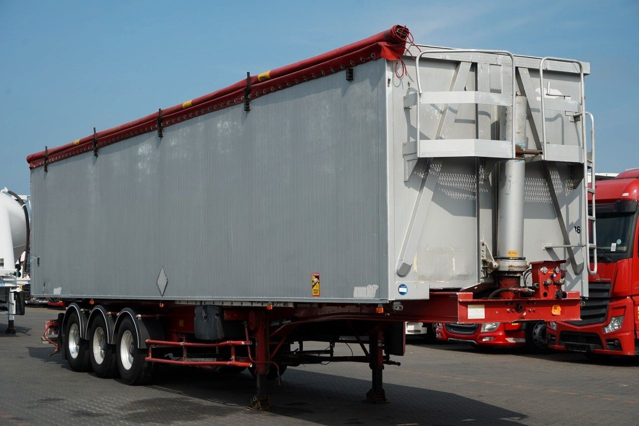 Benalu WYWROTKA 71 m3 / ALUMINIOWA / OŚ PODNOSZONA/ A - Επικαθήμενο ανατρεπόμενο: φωτογραφία 1 Benalu WYWROTKA 71 m3 / ALUMINIOWA / OŚ PODNOSZONA/ A - Επικαθήμενο ανατρεπόμενο: φωτογραφία 1