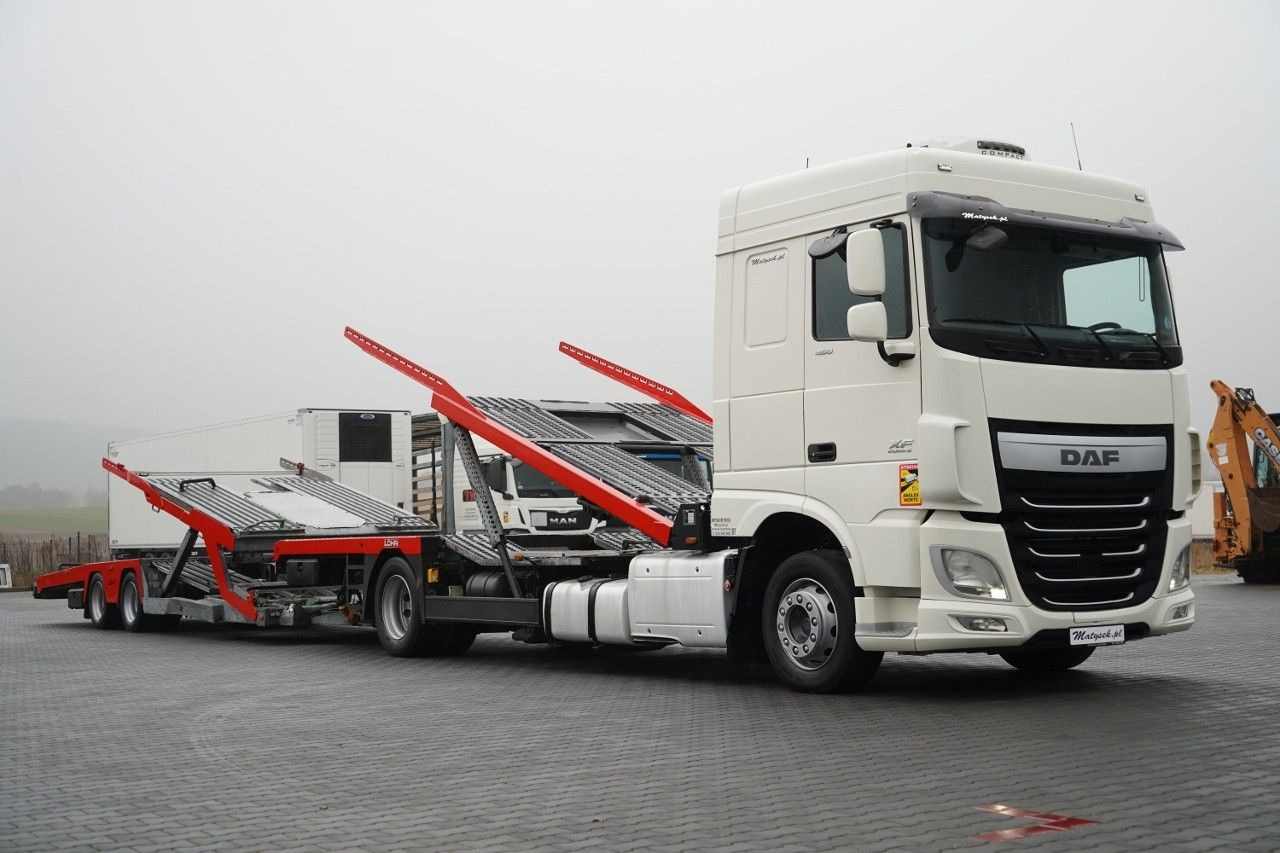 DAF XF 480 / LORA / LOHR / 16,5 M / 4 DOSTAWCZAKI / - Φορτηγό αυτοκινητάμαξα: φωτογραφία 5 DAF XF 480 / LORA / LOHR / 16,5 M / 4 DOSTAWCZAKI / - Φορτηγό αυτοκινητάμαξα: φωτογραφία 5