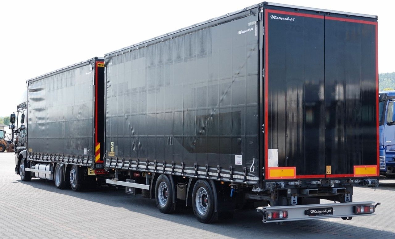 DAF XF 480 / ZESTAW TANDEM / 120 M3 / PRZEJAZDOWY / - Φορτηγό μουσαμάς: φωτογραφία 5 DAF XF 480 / ZESTAW TANDEM / 120 M3 / PRZEJAZDOWY / - Φορτηγό μουσαμάς: φωτογραφία 5