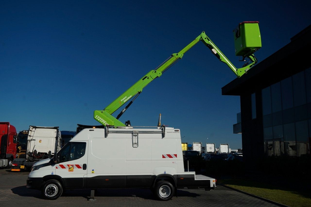 Iveco DAILY 70-180 / PODNOŚNIK KOSZOWY - 16 m / BLASZ - Φορτηγό με εναέρια πλατφόρμα: φωτογραφία 4 Iveco DAILY 70-180 / PODNOŚNIK KOSZOWY - 16 m / BLASZ - Φορτηγό με εναέρια πλατφόρμα: φωτογραφία 4