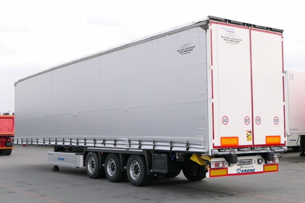 Krone CURTAINSIDER/MEGA/PALLET BOX/LIFTED ROOF & AXLE/ - Επικαθήμενο κουρτίνα: φωτογραφία 4 Krone CURTAINSIDER/MEGA/PALLET BOX/LIFTED ROOF & AXLE/ - Επικαθήμενο κουρτίνα: φωτογραφία 4