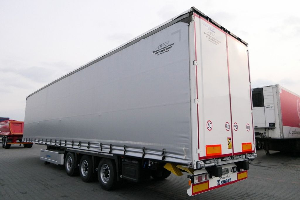Krone CURTAINSIDER/MEGA/PALLET BOX/LIFTED ROOF & AXLE/ - Επικαθήμενο κουρτίνα: φωτογραφία 3 Krone CURTAINSIDER/MEGA/PALLET BOX/LIFTED ROOF & AXLE/ - Επικαθήμενο κουρτίνα: φωτογραφία 3