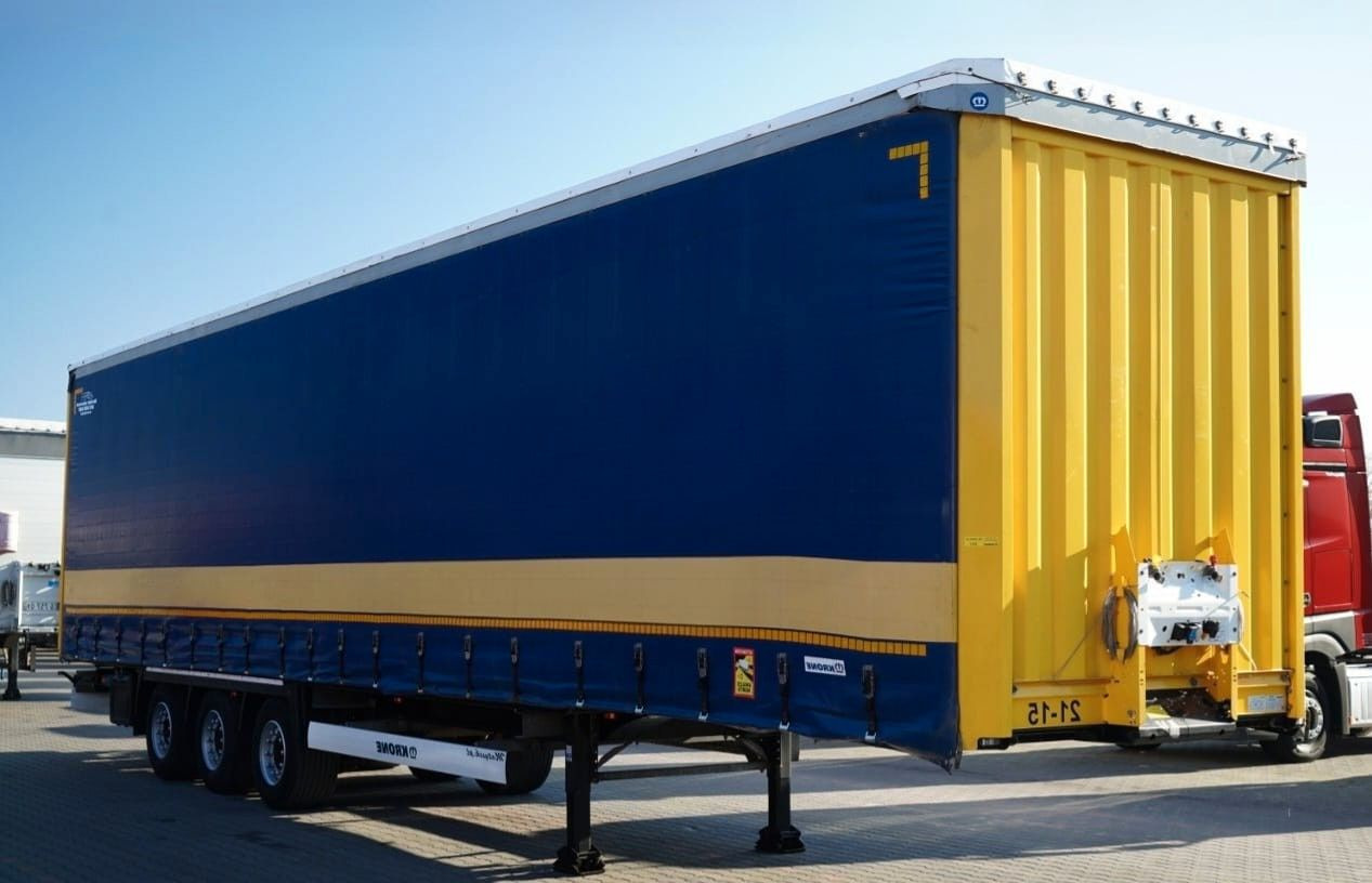 Krone FIRANKA / MEGA / DACH PODNOSZONY / LOW DECK - Επικαθήμενο κουρτίνα: φωτογραφία 1 Krone FIRANKA / MEGA / DACH PODNOSZONY / LOW DECK - Επικαθήμενο κουρτίνα: φωτογραφία 1