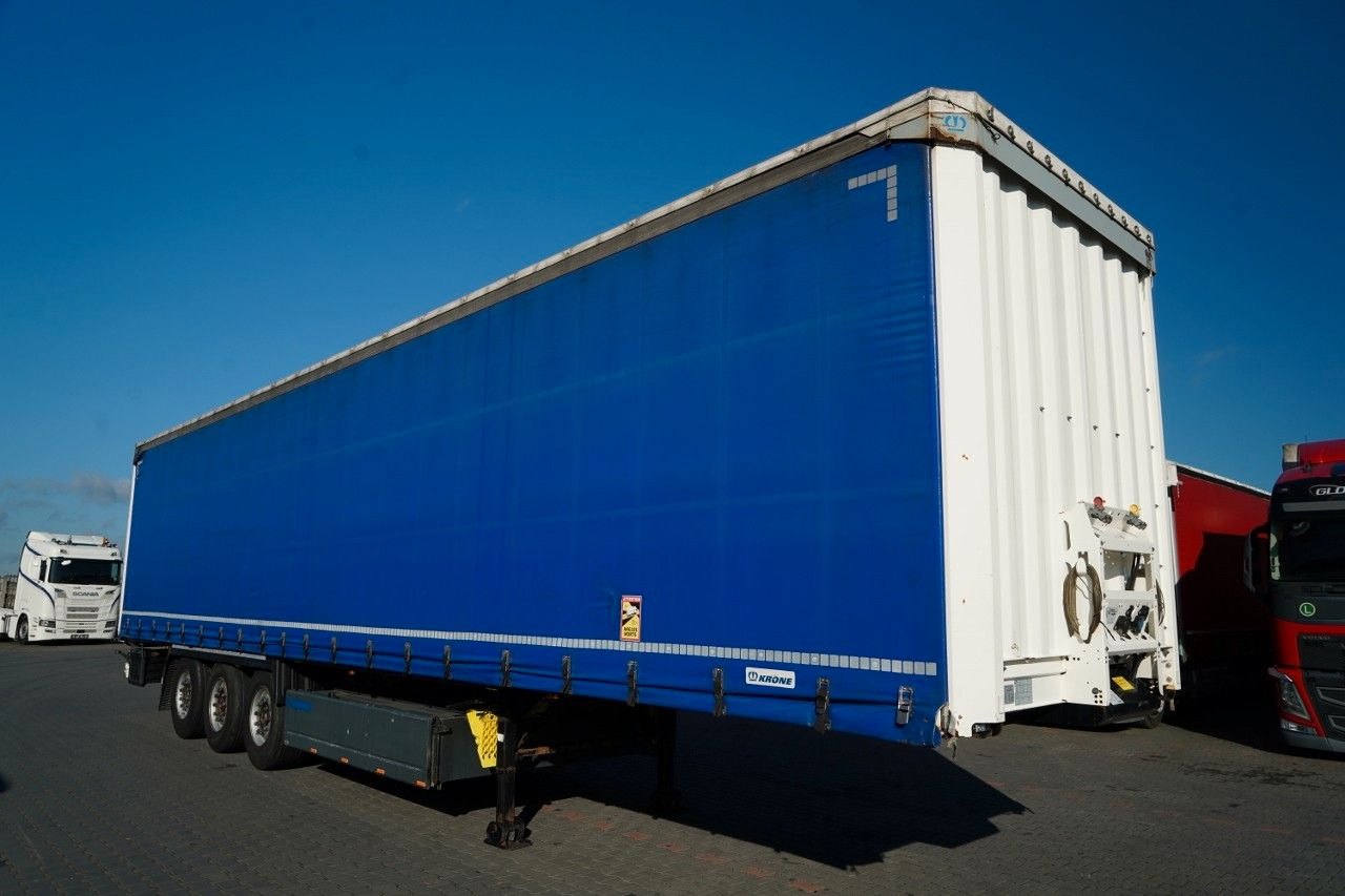 Krone FIRANKA / STANDARD / KOSZ NA PALETY / OŚ PODNOS - Επικαθήμενο κουρτίνα: φωτογραφία 2 Krone FIRANKA / STANDARD / KOSZ NA PALETY / OŚ PODNOS - Επικαθήμενο κουρτίνα: φωτογραφία 2