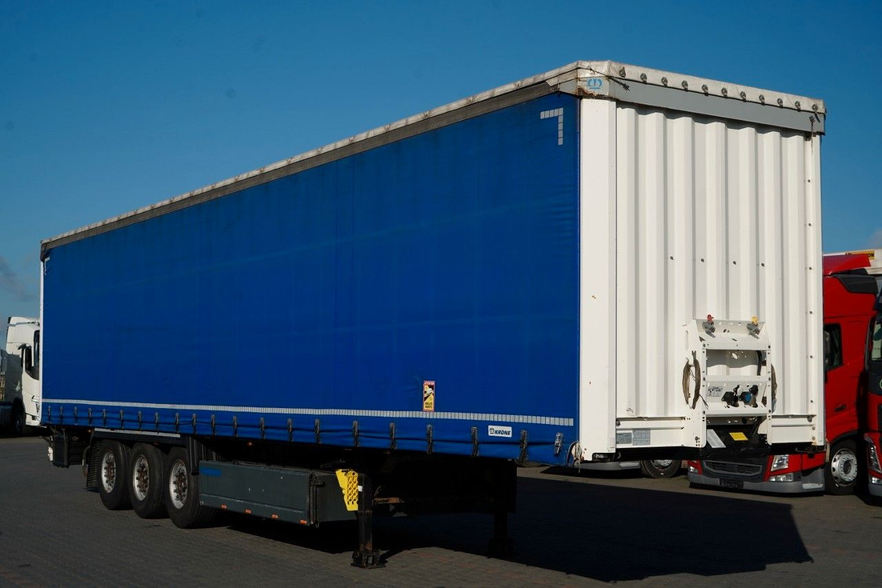 Krone FIRANKA / STANDARD / KOSZ NA PALETY / OŚ PODNOS - Επικαθήμενο κουρτίνα: φωτογραφία 1 Krone FIRANKA / STANDARD / KOSZ NA PALETY / OŚ PODNOS - Επικαθήμενο κουρτίνα: φωτογραφία 1