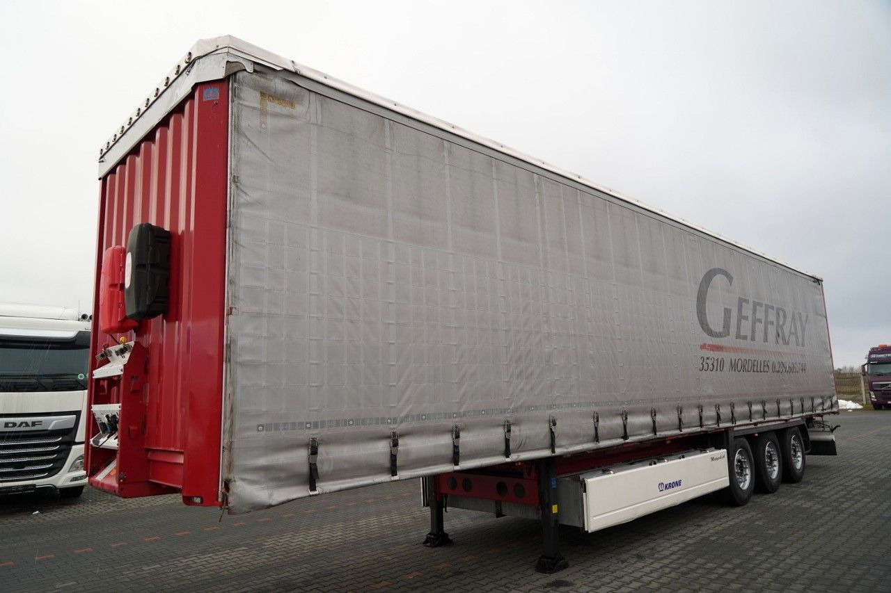 Krone FIRANKA / STANDARD / KOSZ NA PALETY / SAF / - Επικαθήμενο κουρτίνα: φωτογραφία 2 Krone FIRANKA / STANDARD / KOSZ NA PALETY / SAF / - Επικαθήμενο κουρτίνα: φωτογραφία 2