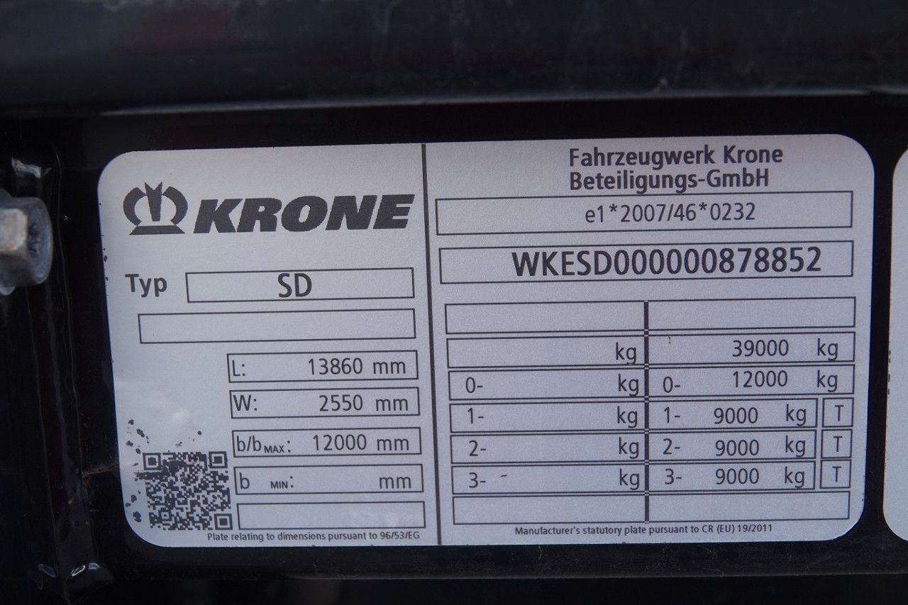 Επικαθήμενο κουρτίνα Krone FIRANKA STANDARD / OPONY 100 % / DACH PODNOSZONY Krone FIRANKA STANDARD / OPONY 100 % / DACH PODNOSZONY: φωτογραφία 19 Επικαθήμενο κουρτίνα Krone FIRANKA STANDARD / OPONY 100 % / DACH PODNOSZONY Krone FIRANKA STANDARD / OPONY 100 % / DACH PODNOSZONY: φωτογραφία 19