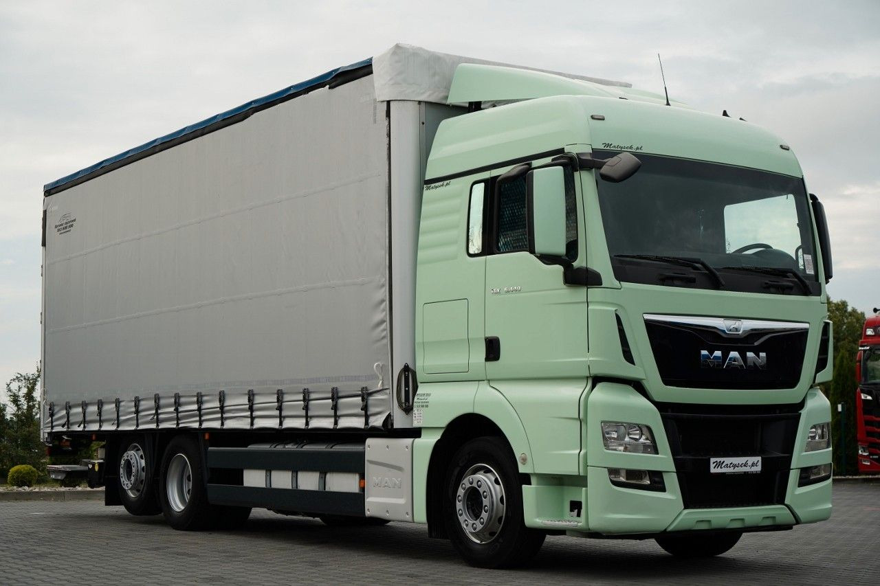 MAN TGX 26.440 / 6x2 / FIRANKA - 8,15 m / SOLÓWKA / MAN TGX 26.440 / 6x2 / FIRANKA - 8,15 m / SOLÓWKA / - Φορτηγό μουσαμάς: φωτογραφία 1 MAN TGX 26.440 / 6x2 / FIRANKA - 8,15 m / SOLÓWKA / MAN TGX 26.440 / 6x2 / FIRANKA - 8,15 m / SOLÓWKA / - Φορτηγό μουσαμάς: φωτογραφία 1
